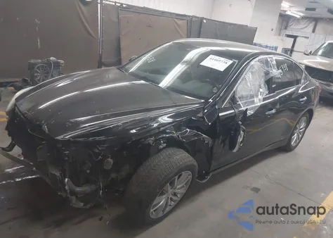 2018 Infiniti Q50 2.0T Pure z USA, uszkodzony, nr VIN JN1CV7AP2JM241378